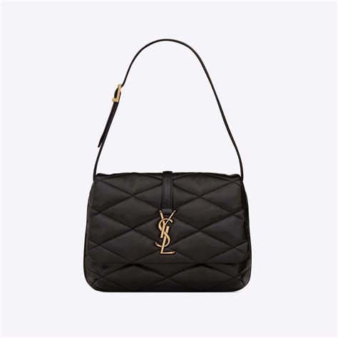 ysl quilted lambskin bag|saint laurent quilted shoulder bag.